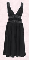 This little black dress is from French Connection.